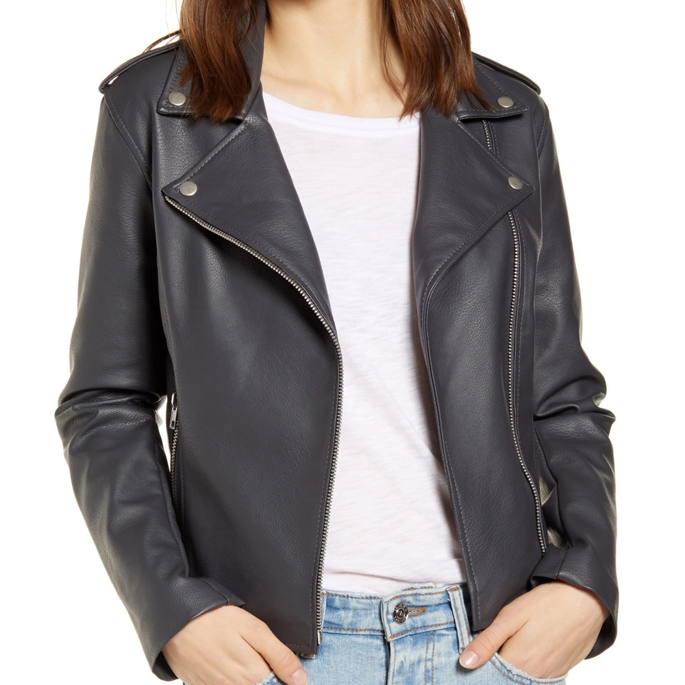 BB Dakota faux leather jacket